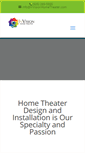 Mobile Screenshot of invisionhometheater.com